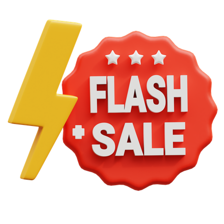 Flash Sale  3D Icon