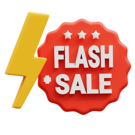 Flash Sale  3D Icon