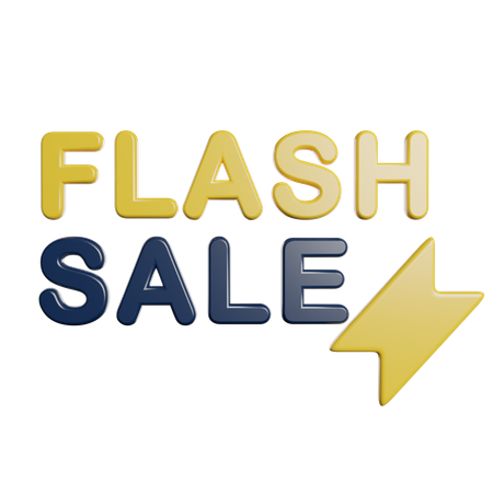 Flash Sale  3D Icon