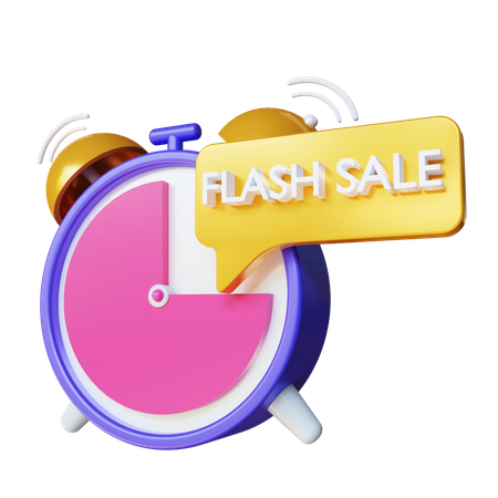 Flash Sale  3D Icon