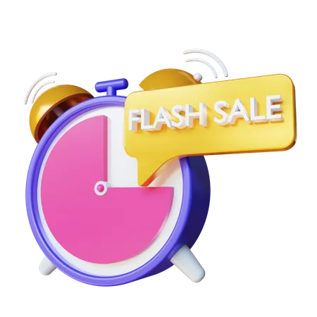 Flash Sale  3D Icon