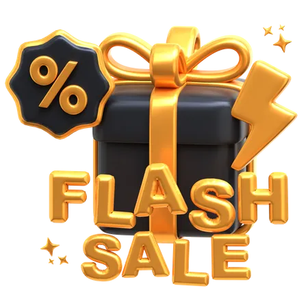 Flash Sale  3D Icon