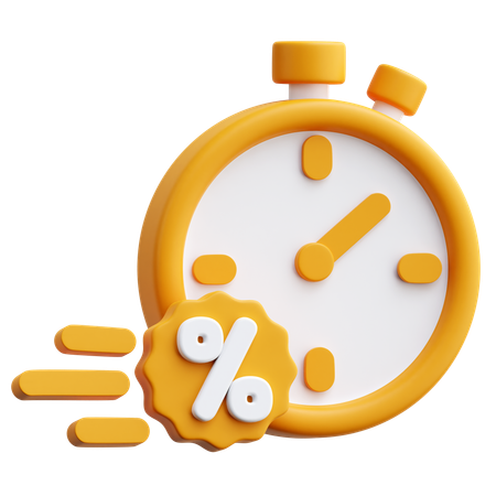 Flash Sale  3D Icon