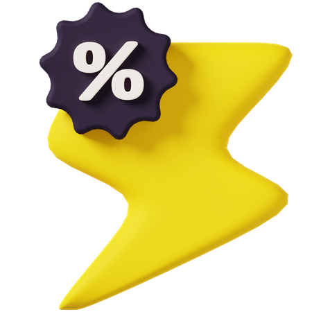 Flash Sale  3D Icon