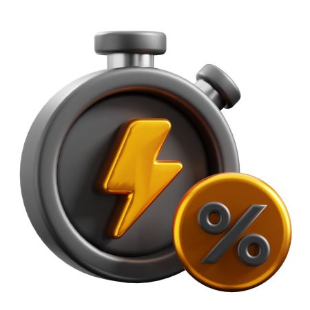 Flash Sale  3D Icon