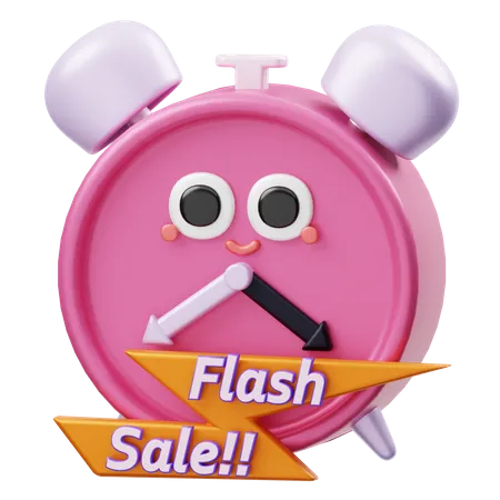 Flash Sale  3D Illustration