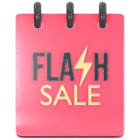 Flash Sale Day  3D Icon