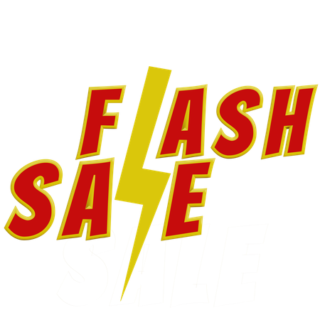 Flash Sale Text  3D Icon