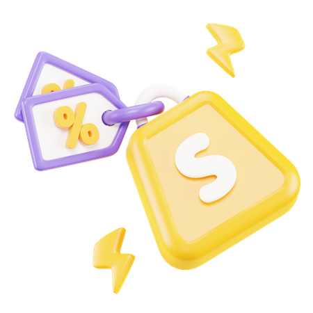 Flash sales  3D Icon