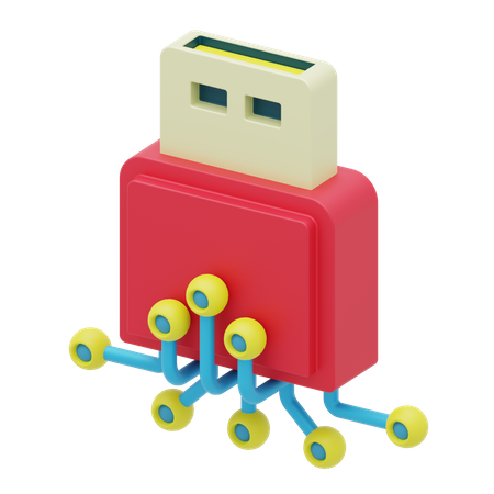 Flashdisk  3D Icon