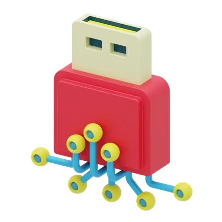 Flashdisk  3D Icon