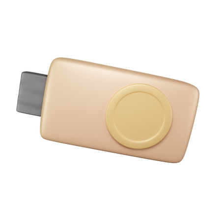 フラッシュディスク  3D Icon