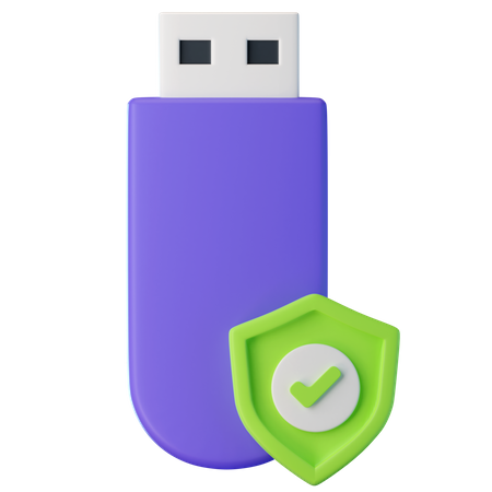 Flashdisk-Schutz  3D Icon