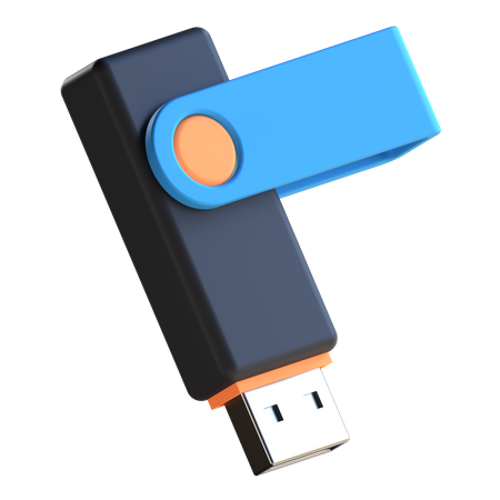 Flashdrive  3D Illustration