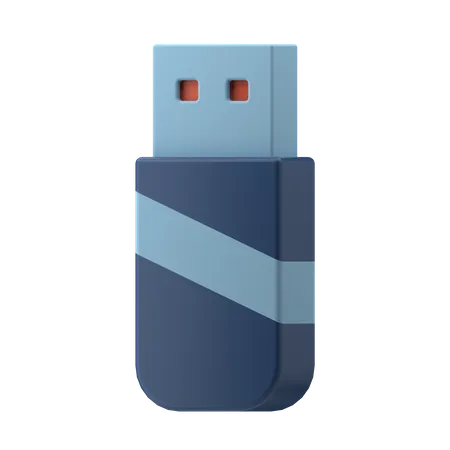 Flashdrive  3D Illustration