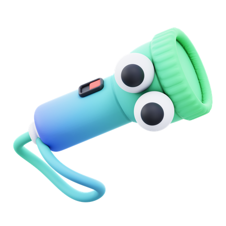 Flashlight  3D Icon
