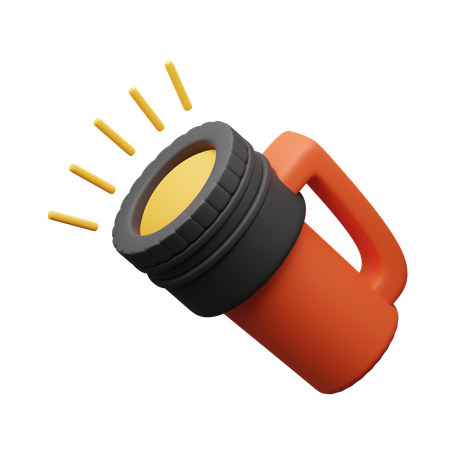 Flashlight  3D Icon