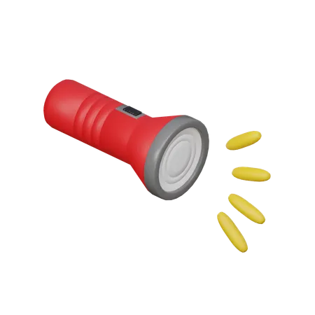 Flashlight  3D Icon