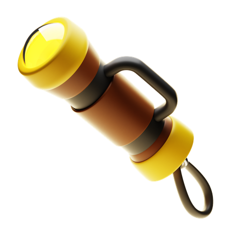 Flashlight  3D Icon