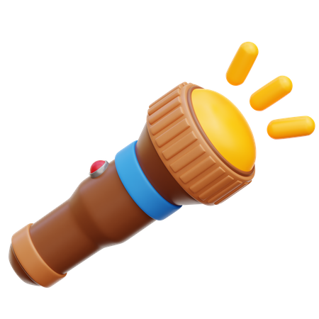 Flashlight  3D Icon