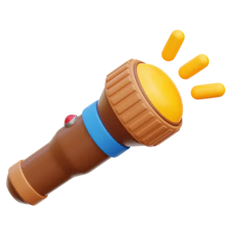 Flashlight  3D Icon