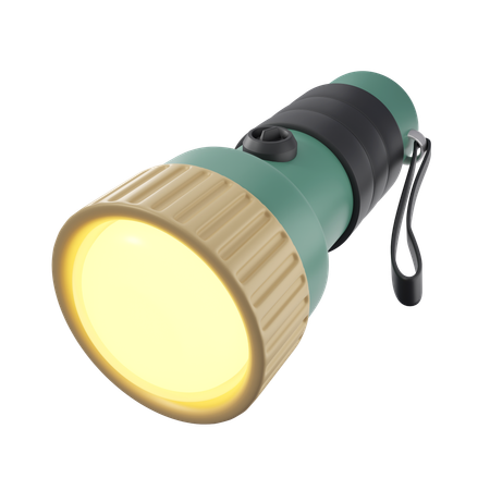 Flashlight  3D Icon