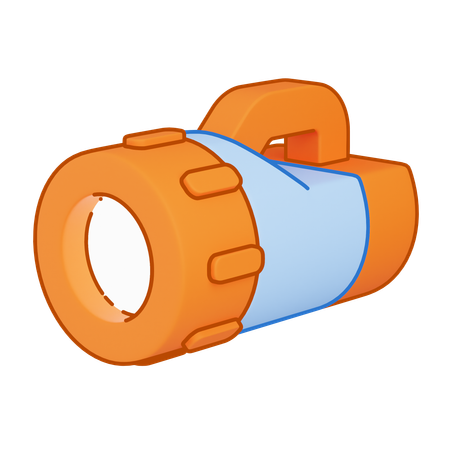 Flashlight  3D Icon