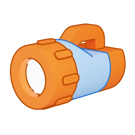 Flashlight  3D Icon