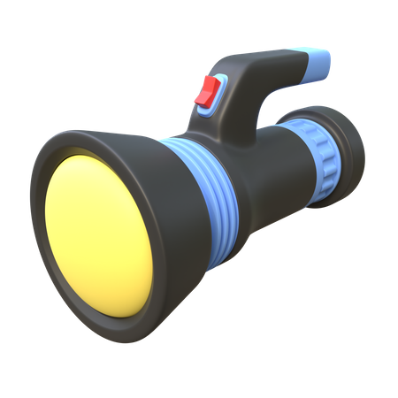 Flashlight  3D Icon