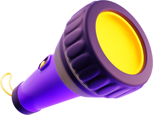 Flashlight  3D Icon