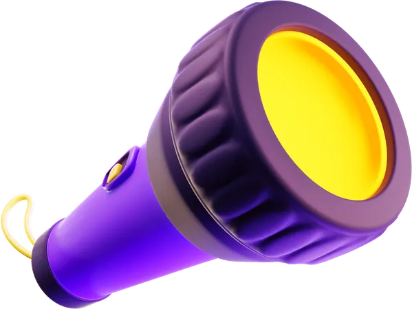 Flashlight  3D Icon