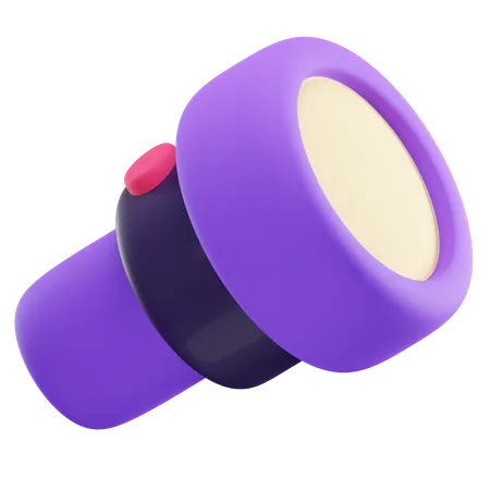 Flashlight  3D Icon