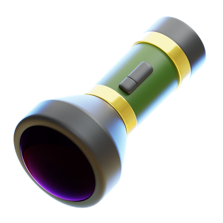 Flashlight  3D Icon