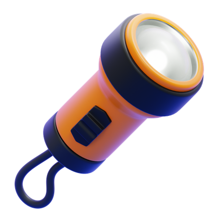 Flashlight  3D Icon