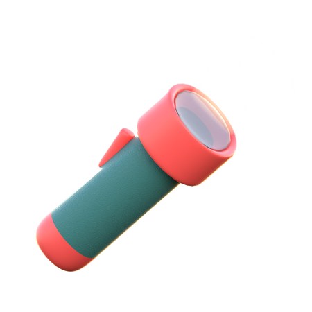 Flashlight  3D Icon