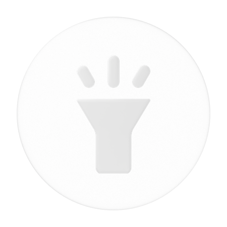 Flashlight  3D Icon