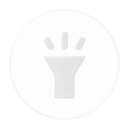 Flashlight  3D Icon