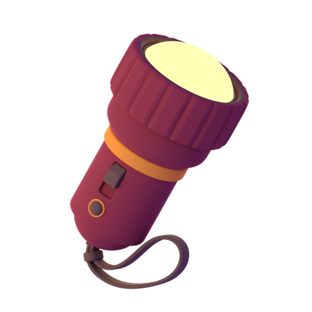 Flashlight  3D Icon