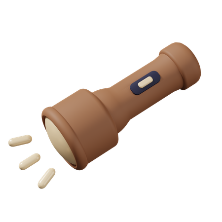 Flashlight  3D Icon