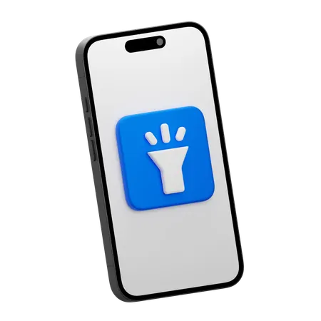Flashlight  3D Icon