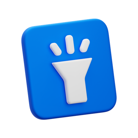 Flashlight  3D Icon