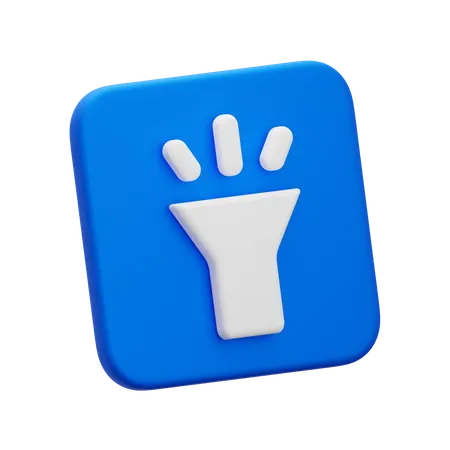 Flashlight  3D Icon