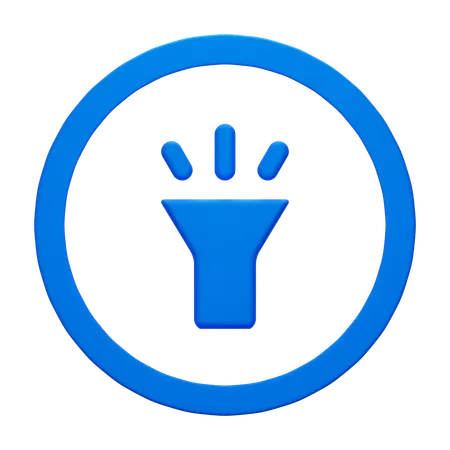 Flashlight  3D Icon