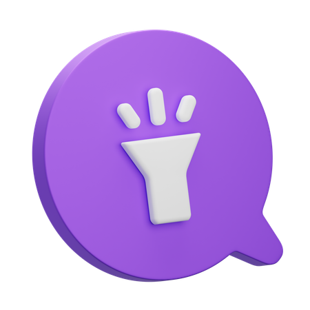 Flashlight  3D Icon