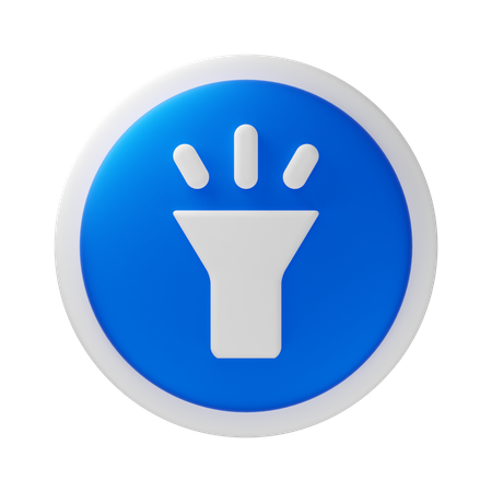 Flashlight  3D Icon