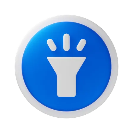 Flashlight  3D Icon
