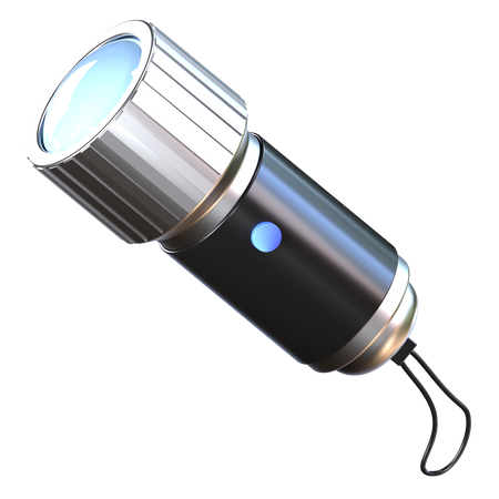 Flashlight  3D Icon