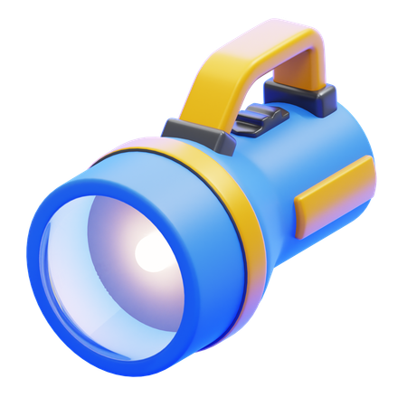 Flashlight  3D Icon