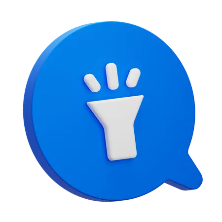 Flashlight  3D Icon