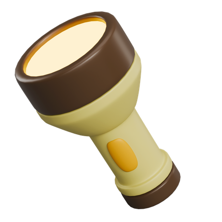 Flashlight  3D Icon